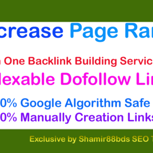 Natural All in One Backlink Building Service