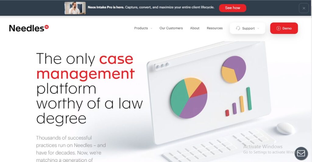 Needles Case Management Software Review