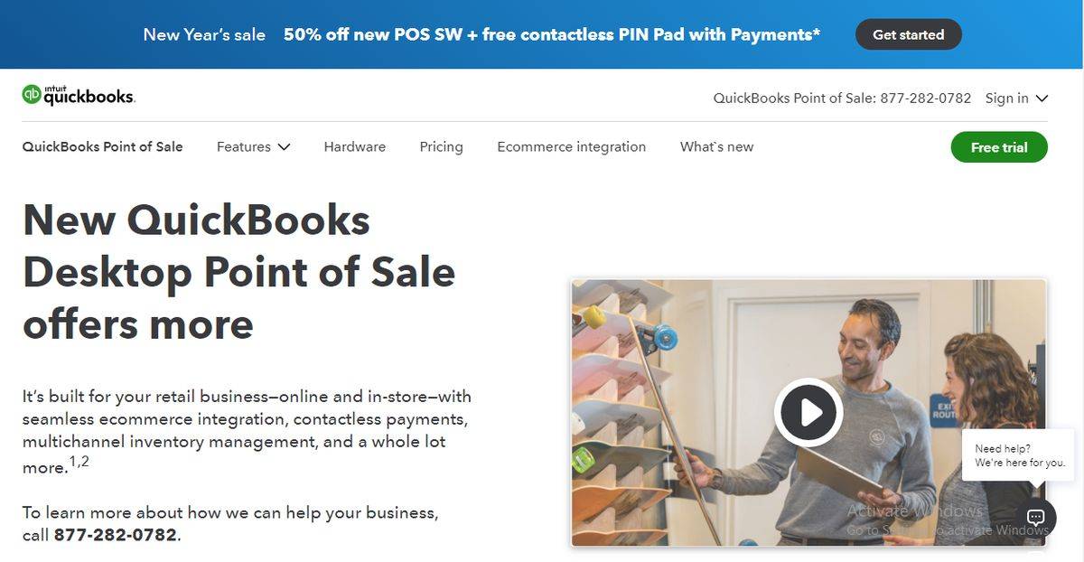 Quickbooks Point Of Sale Software Review